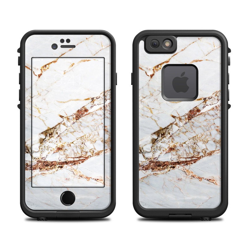 Lifeproof iPhone 6 Fre Case Skin - Hazel Marble (Image 1)