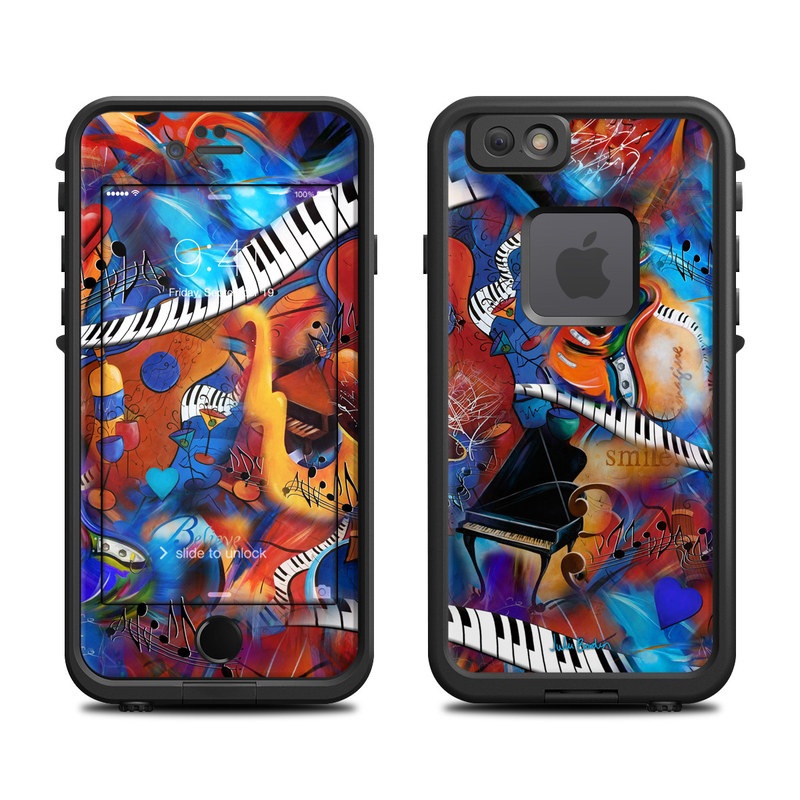 Lifeproof iPhone 6 Fre Case Skin - Music Madness (Image 1)