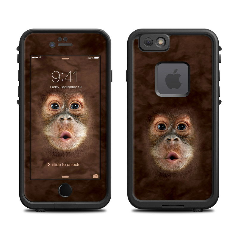 Lifeproof iPhone 6 Fre Case Skin - Orangutan (Image 1)
