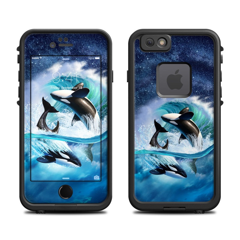 Lifeproof iPhone 6 Fre Case Skin - Orca Wave (Image 1)