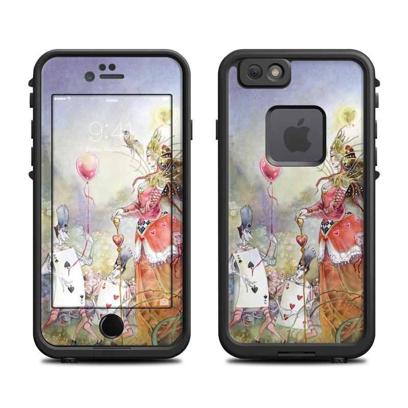Lifeproof iPhone 6 Fre Case Skin - Queen of Hearts (Image 1)