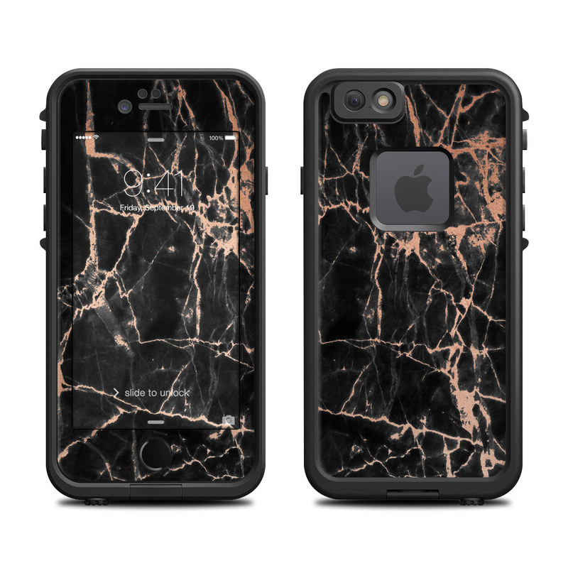Lifeproof iPhone 6 Fre Case Skin - Rose Quartz Marble (Image 1)