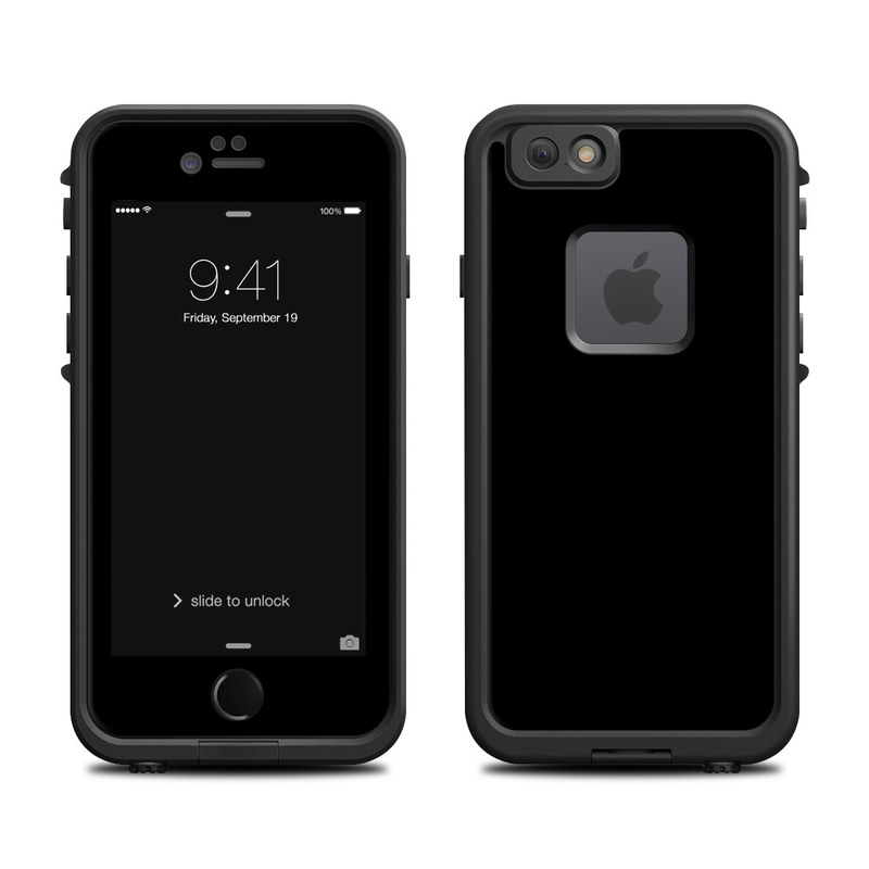 Lifeproof iPhone 6 Fre Case Skin - Solid State Black (Image 1)