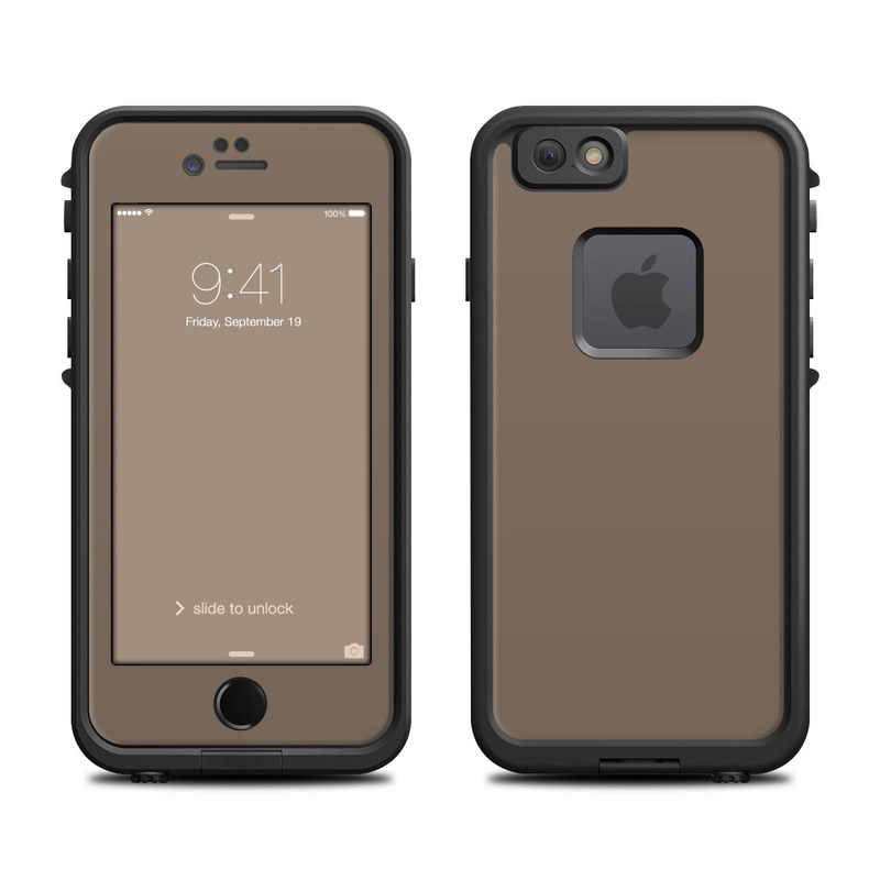 Lifeproof iPhone 6 Fre Case Skin - Solid State Flat Dark Earth (Image 1)