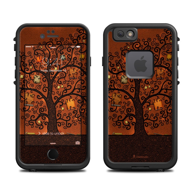 Lifeproof iPhone 6 Fre Case Skin - Tree Of Books (Image 1)