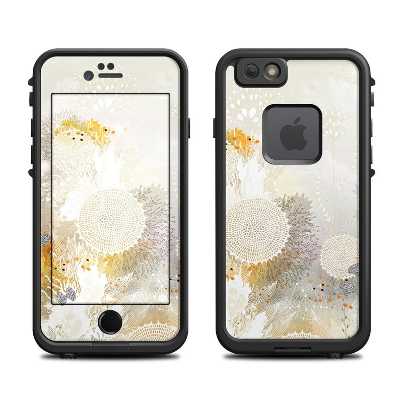 Lifeproof iPhone 6 Fre Case Skin - White Velvet (Image 1)