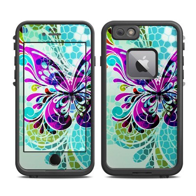 Lifeproof iPhone 6 Plus Fre Case Skin - Butterfly Glass