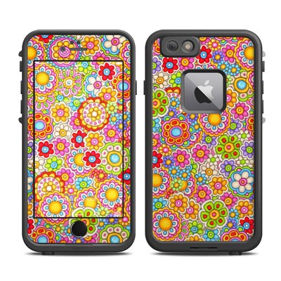 Lifeproof iPhone 6 Plus Fre Case Skin - Bright Ditzy