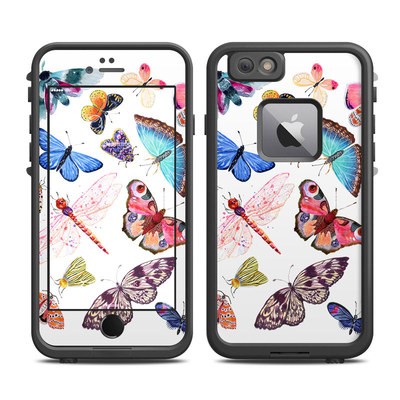 Lifeproof iPhone 6 Plus Fre Case Skin - Butterfly Scatter