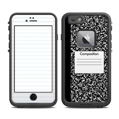 Lifeproof iPhone 6 Plus Fre Case Skin - Composition Notebook