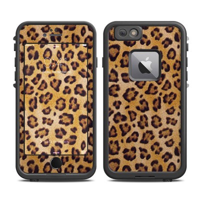 Lifeproof iPhone 6 Plus Fre Case Skin - Leopard Spots