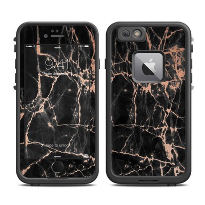 Lifeproof iPhone 6 Plus Fre Case Skin - Rose Quartz Marble