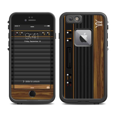 Lifeproof iPhone 6 Plus Fre Case Skin - Wooden Gaming System