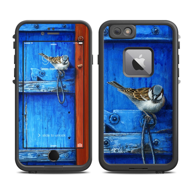 Lifeproof iPhone 6 Plus Fre Case Skin - Blue Door (Image 1)
