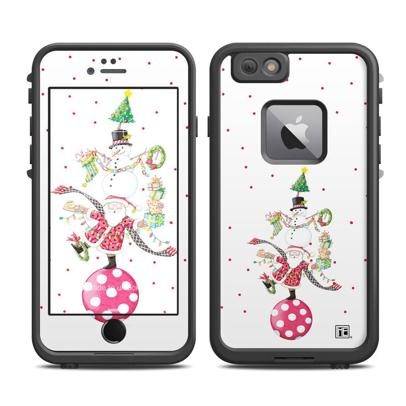 Lifeproof iPhone 6 Plus Fre Case Skin - Christmas Circus (Image 1)