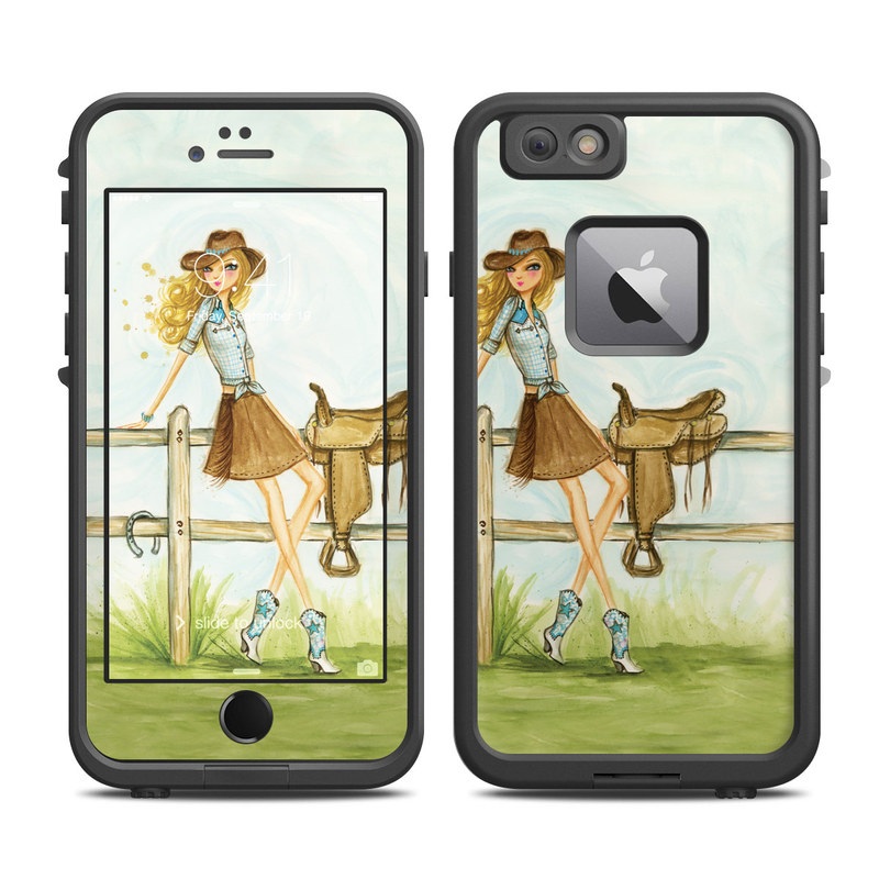 Lifeproof iPhone 6 Plus Fre Case Skin - Cowgirl Glam (Image 1)