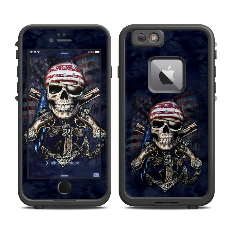 Lifeproof iPhone 6 Plus Fre Case Skin - Dead Anchor (Image 1)