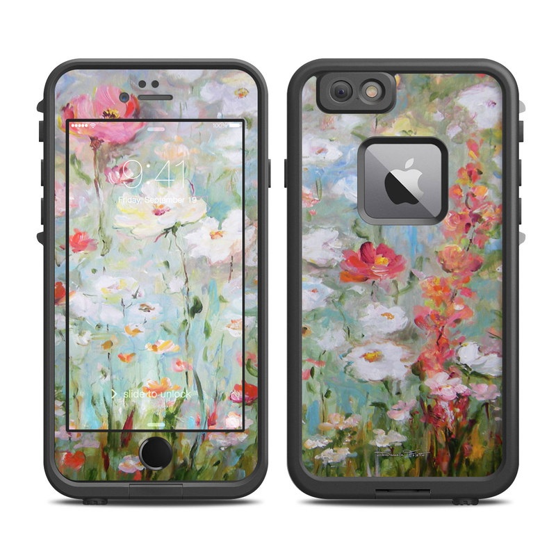 Lifeproof iPhone 6 Plus Fre Case Skin - Flower Blooms (Image 1)