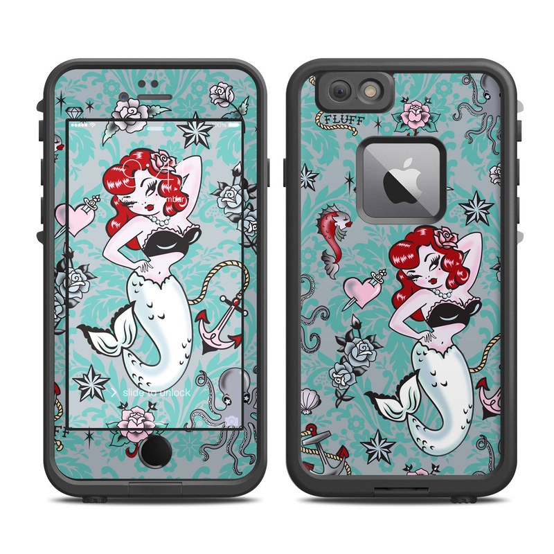 Lifeproof iPhone 6 Plus Fre Case Skin - Molly Mermaid (Image 1)