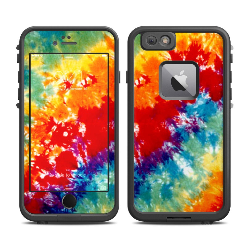 Lifeproof iPhone 6 Plus Fre Case Skin - Tie Dyed (Image 1)