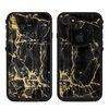 Lifeproof iPhone 7 Fre Case Skin - Black Gold Marble