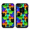 Lifeproof iPhone 7 Fre Case Skin - Rainbow Cats