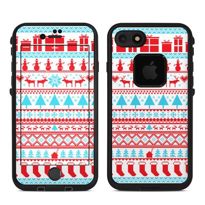 Lifeproof iPhone 7 Fre Case Skin - Comfy Christmas