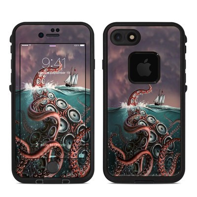 Lifeproof iPhone 7-8 Fre Case Skin - Kraken