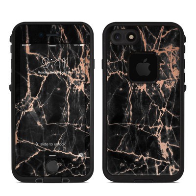 Lifeproof iPhone 7 Fre Case Skin - Rose Quartz Marble