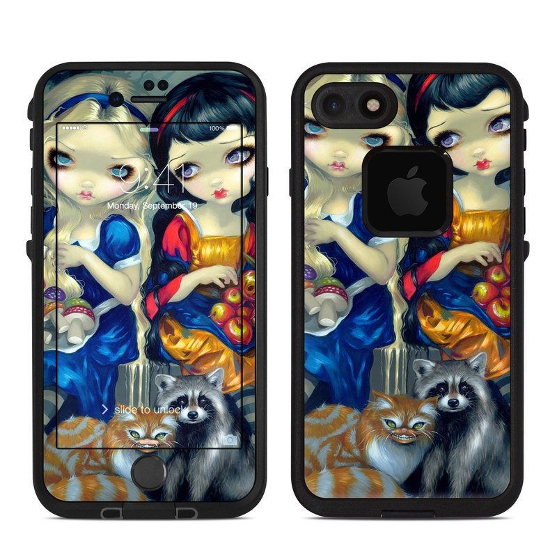 Lifeproof iPhone 7 Fre Case Skin - Alice & Snow White (Image 1)