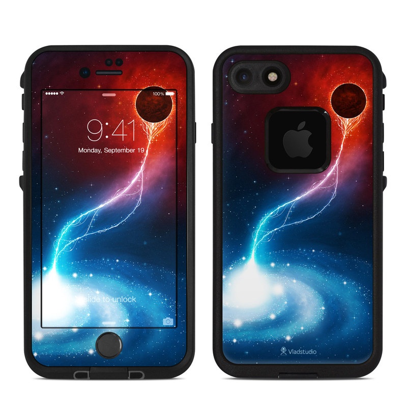 Lifeproof iPhone 7 Fre Case Skin - Black Hole (Image 1)