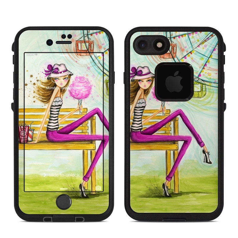 Lifeproof iPhone 7 Fre Case Skin - Carnival Cotton Candy (Image 1)
