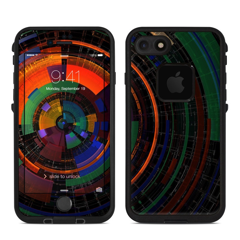 Lifeproof iPhone 7 Fre Case Skin - Color Wheel (Image 1)