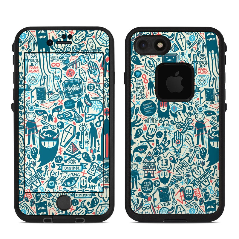 Lifeproof iPhone 7 Fre Case Skin - Committee (Image 1)