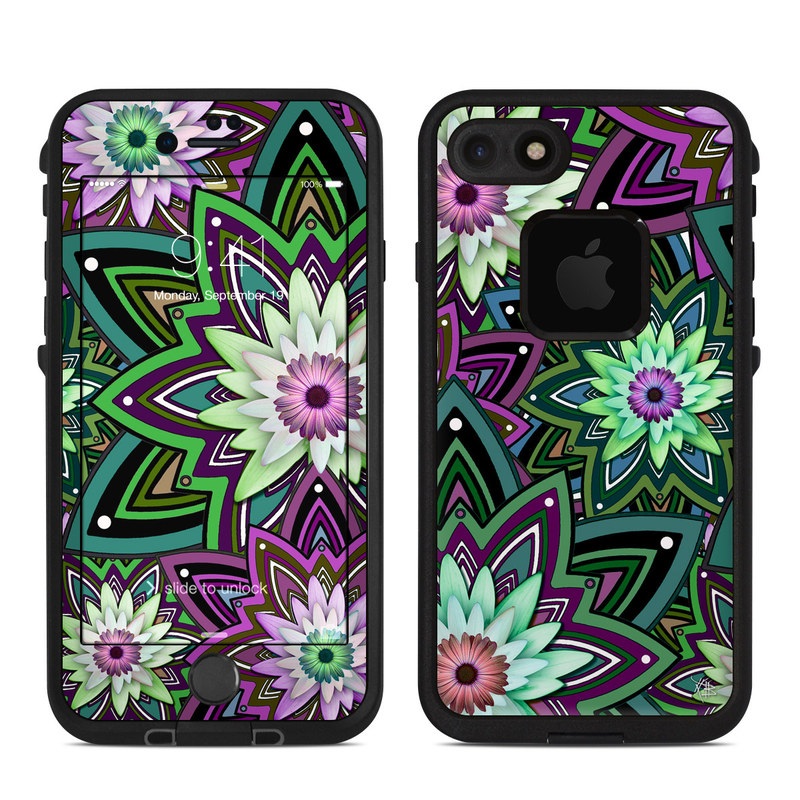 Lifeproof iPhone 7 Fre Case Skin - Daisy Trippin (Image 1)