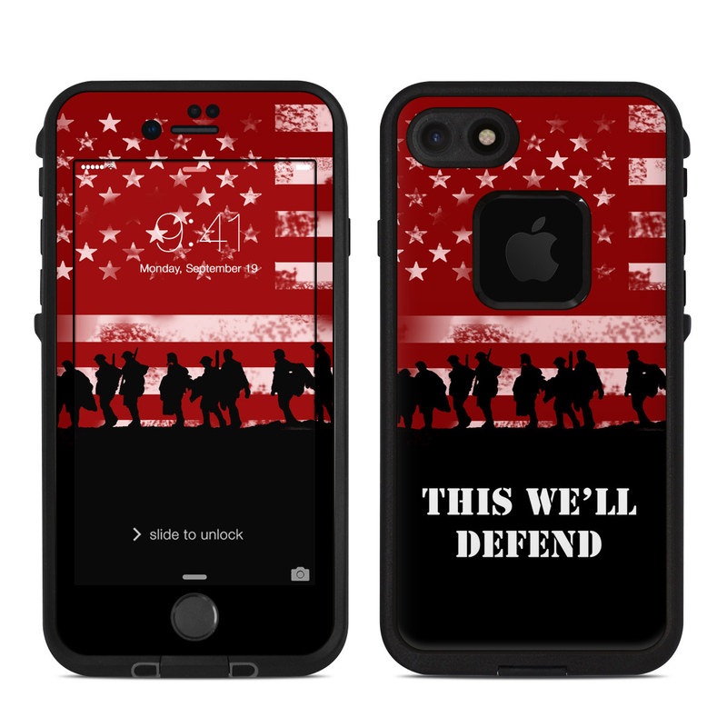 Lifeproof iPhone 7 Fre Case Skin - Defend (Image 1)