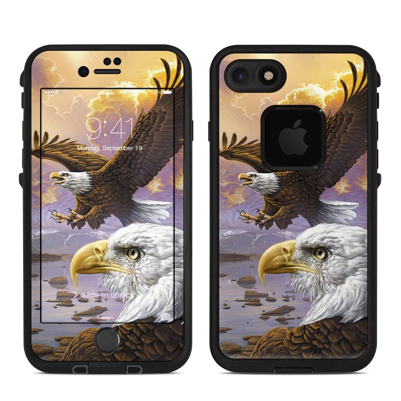 Lifeproof iPhone 7 Fre Case Skin - Eagle (Image 1)