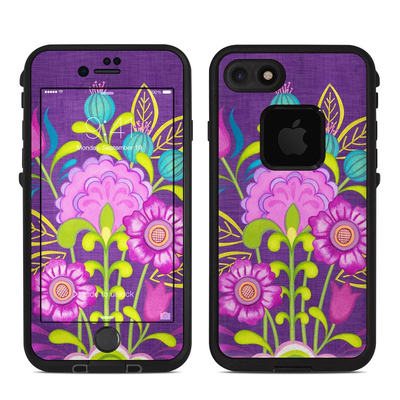 Lifeproof iPhone 7 Fre Case Skin - Floral Bouquet (Image 1)