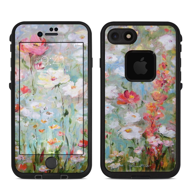 Lifeproof iPhone 7 Fre Case Skin - Flower Blooms (Image 1)