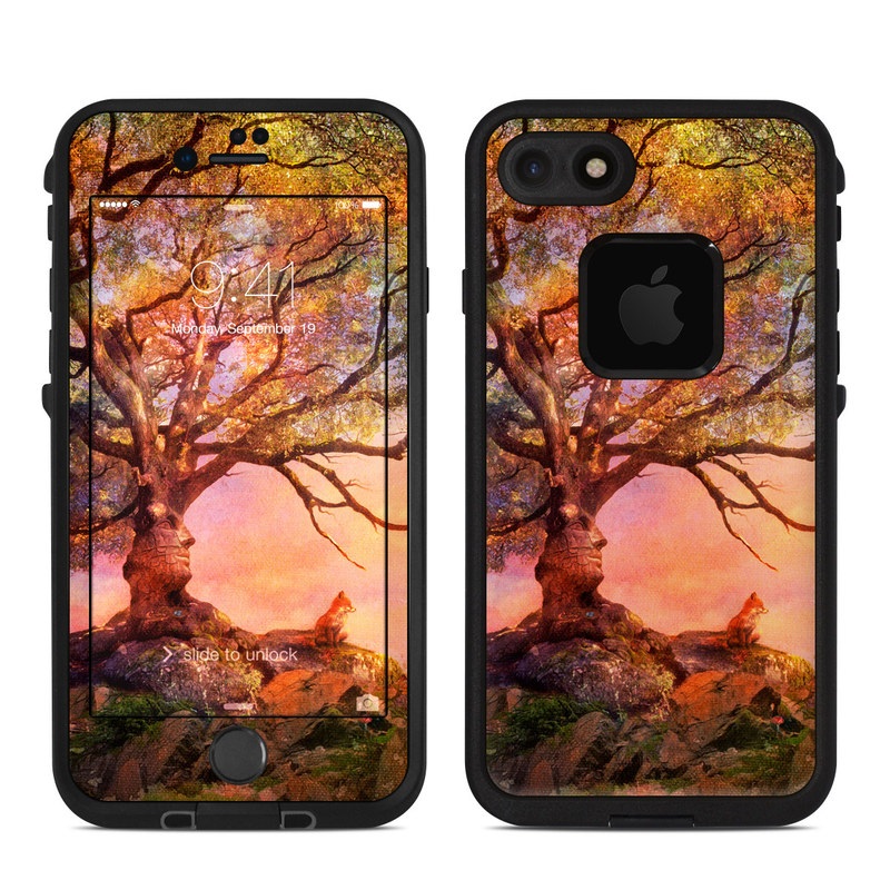Lifeproof iPhone 7 Fre Case Skin - Fox Sunset (Image 1)