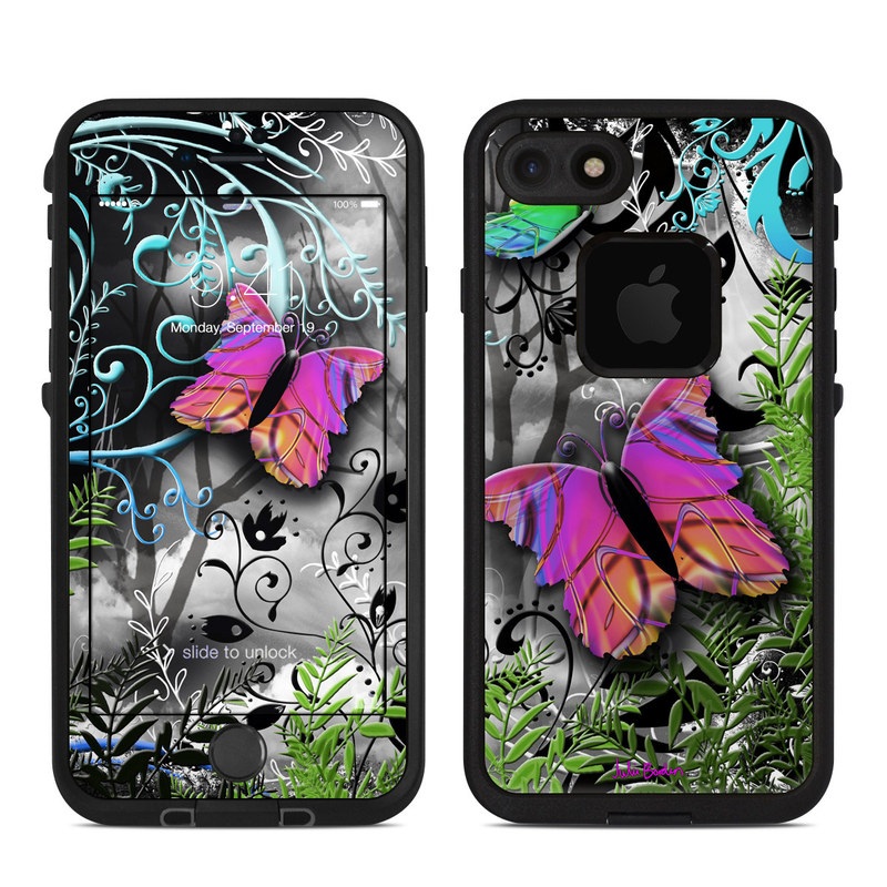 Lifeproof iPhone 7 Fre Case Skin - Goth Forest (Image 1)
