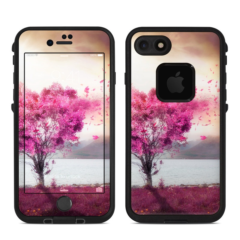 Lifeproof iPhone 7-8 Fre Case Skin - Love Tree (Image 1)