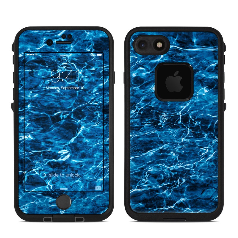 Lifeproof iPhone 7 Fre Case Skin - Mossy Oak Elements Agua (Image 1)