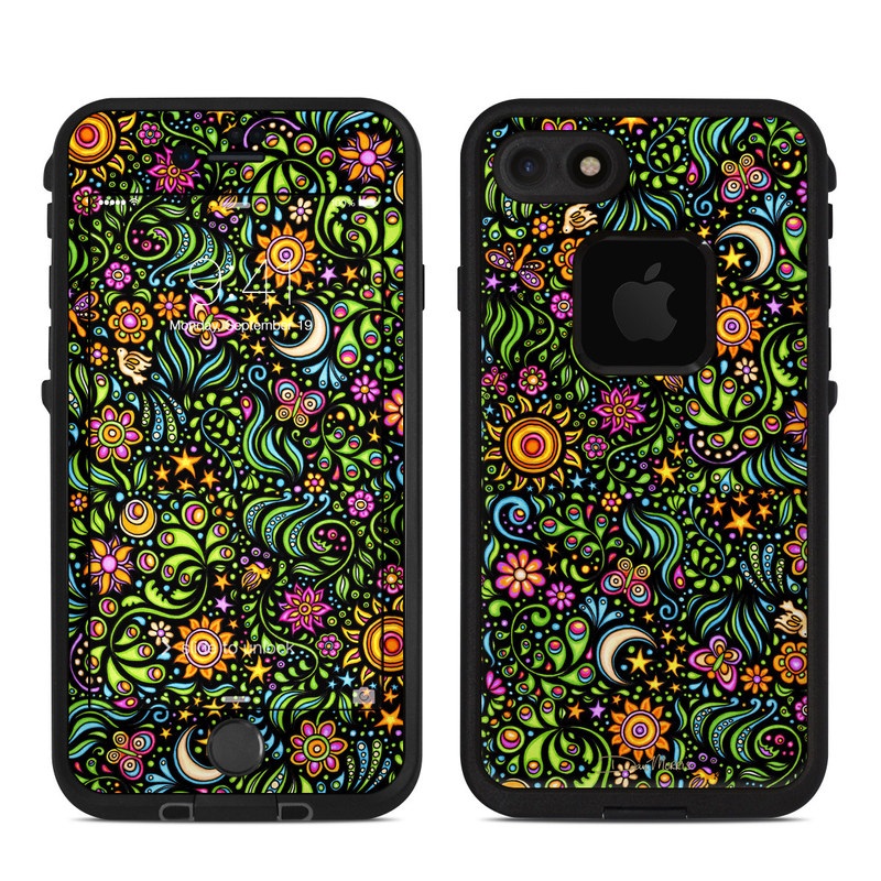 Lifeproof iPhone 7 Fre Case Skin - Nature Ditzy (Image 1)