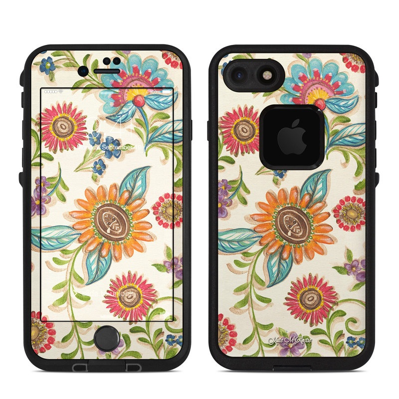 Lifeproof iPhone 7 Fre Case Skin - Olivia's Garden (Image 1)