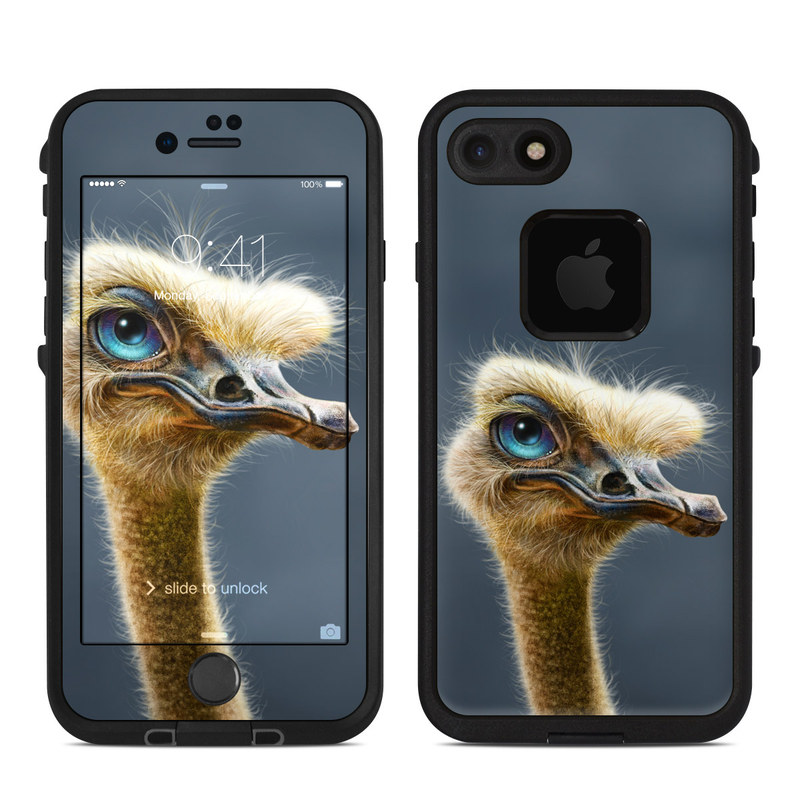 Lifeproof iPhone 7 Fre Case Skin - Ostrich Totem (Image 1)