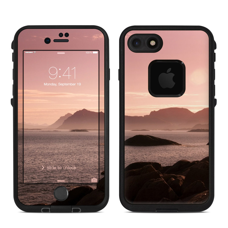 Lifeproof iPhone 7 Fre Case Skin - Pink Sea (Image 1)