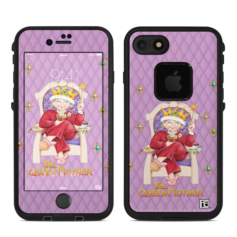 Lifeproof iPhone 7 Fre Case Skin - Queen Mother (Image 1)