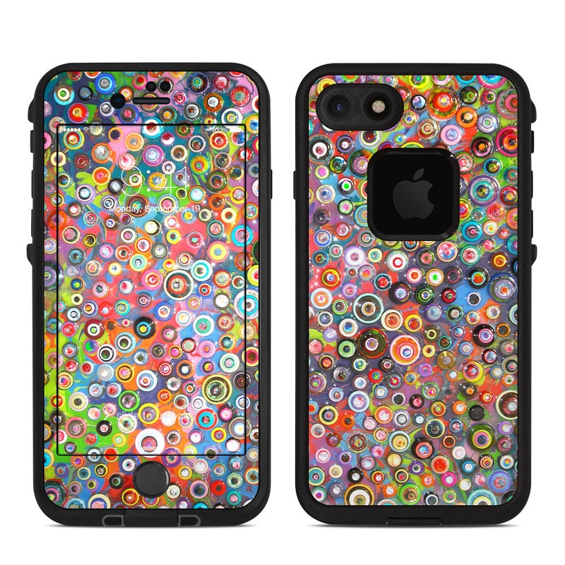 Lifeproof iPhone 7 Fre Case Skin - Round and Round (Image 1)