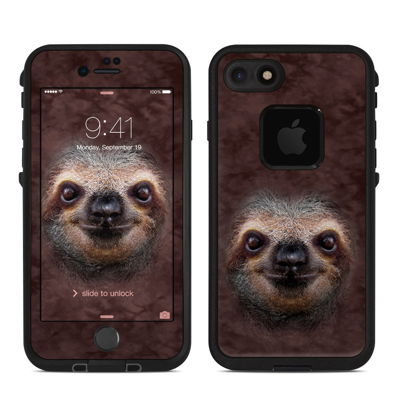 Lifeproof iPhone 7 Fre Case Skin - Sloth (Image 1)